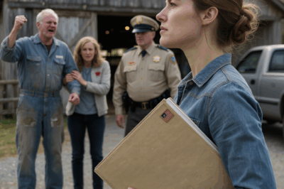 after 11 years away, i flew back to save my late father’s workshop. mom opened the door, but her new husband greeted me with his fist. he said this wasn’t my house anymore. he had no idea i still had the original deed papers…and a very good lawyer…