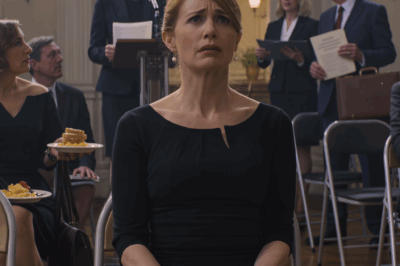 At my father’s funeral, my stepmother read a will that leaves everything to her kids. “Your dad wanted his real family taken care of.” The lawyer cleared his throat. “Ma’am, that’s not the will I have on file.” Her face went white.