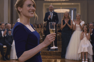 “Give your sister your penthouse as a wedding present!” MY FATHER announced over the microphone in front of 200 guests. I was stunned. Then a stranger stood up and said, “If you touch her property again, you will lose it all.” The hall fell silent.