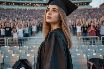 My parents didn’t show up for my graduation, didn’t even text. The next morning, my aunt called: “Your parents are going door to door… borrowing money in your name.” I walked straight into the living room – and… Everything fell apart.