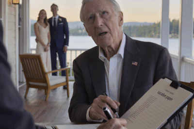 My daughter gave me a free vacation at a luxury resort for her wedding.She asked me to sign a “Vacation Paper”.A stranger grabbed my hand and warned:”IT’S NOT WHAT YOU THINK.”What I found out next changed everything.