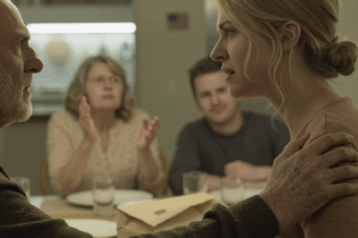 “Don’t expect anything from us,” my mother said. My brother smiled. I kept my composure. Then he stood up and said, “Good, because everything belongs to her now…” My mother’s face fell.