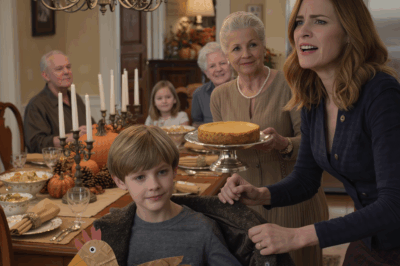 my mom “forgot” to save dessert for my son at thanksgiving -said “he didn’t earn it after the way he acted.” my sister’s kids got seconds. i helped my son with his coat, and we left. at 10:13 pm, dad texted: “transfer the mortgage tomorrow.”i didn’t argue – i just…